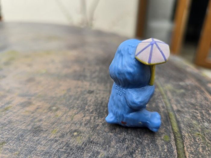 Grumpy Carebear Mini Figure 1983-1984 Kenner A.G.C.