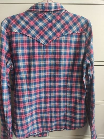 SoulCal & Co Western Plaid Shirt UK 12