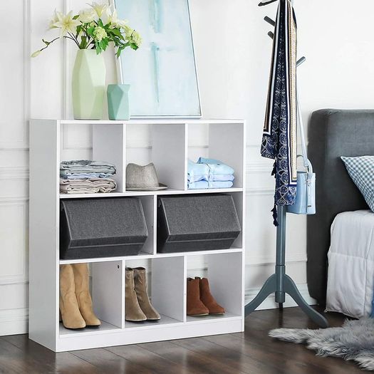 Set of 2 Storage Boxes with Magnetic Hinged Lid - Free Delivery Nationwide