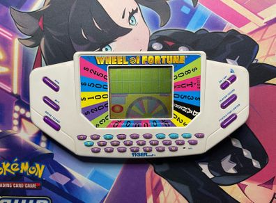 Wheel Of Fortune Tiger Video Game Handheld Console 1995
