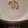Vintage Noritake Arklow Colbolt Blue & White Bowl 13cm High Image 3