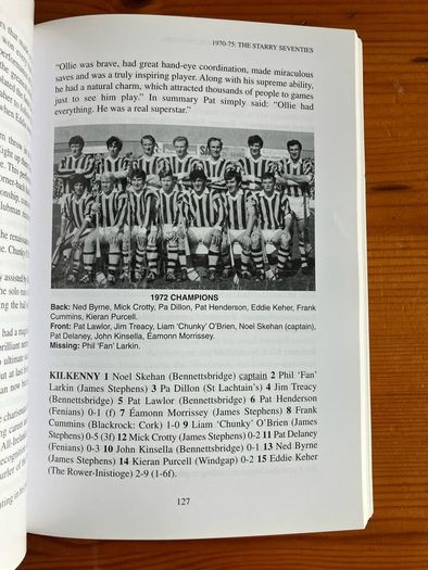 Sport book: The Stripy Men.Kilkenny's Hurling Story To 2008'