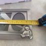 Baby Photo Frame 8" x 6" Heavy Pewter Silver Tone Room For 3 Photos Bear Blocks Image 5