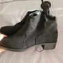 Black Ankle  Boots Size 5 Image 2