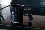 coffee mug with gun handle