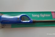 Keep It Handy Electric Long reach Lighter for candles Blue