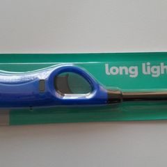 Keep It Handy Electric Long reach Lighter for candles Blue