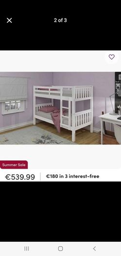 Bunk bed ( small single )