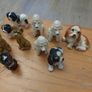 Collection of small ceramic dogs Image 2