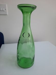 Emerald Green Water Decanter