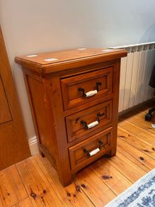 Wooden Bedside Locker