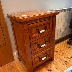 Wooden Bedside Locker