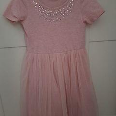 pink next dress 3yrs