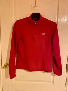 pink ladies North face fleece