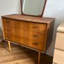 Mid century chest of drawers dressing table Image 5