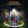 Solar Lights,203LED Solar Lights Outdoor Garden,Solar Security Light Outdoor Motion Sensor Wall Light with3 Intelligent Modes for Outside 4 Pack (FREE POSTAGE) Image 4