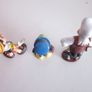 Vintage Disney Pinocchio/ Giminy Cricket/ Gepetto Pvc Figures Image 3