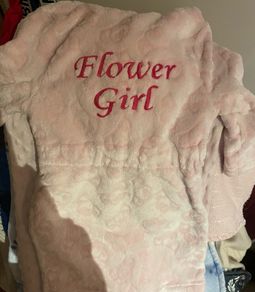 Flowergirl Dressing gown age 2-3