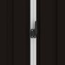 Garden Shed Brown 205x129x183 cm Galvanised Steel Image 7