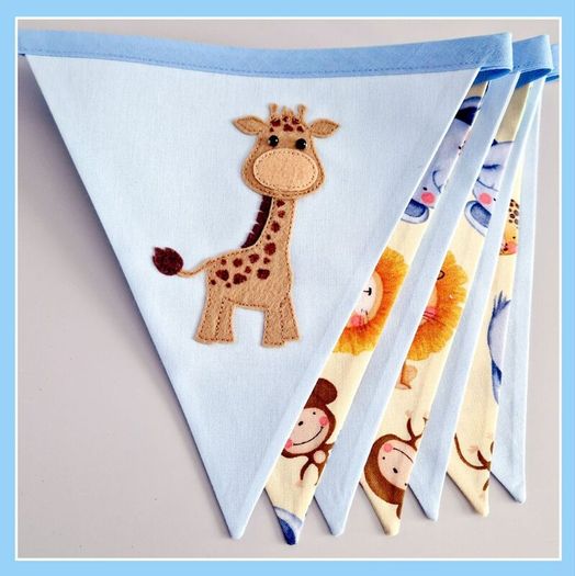 Eco-Friendly Personalised Cotton Bunting Made to Order
