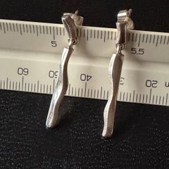 John Rocha silver earrings