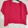 Dunnes red bolero Image 2