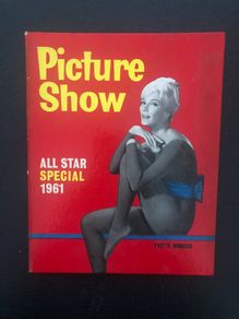 Vintage 1961 Picture Show All Star Special Book
