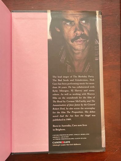 Nick Cave - The Death of Bunny Monroe (Hardback / First Press)