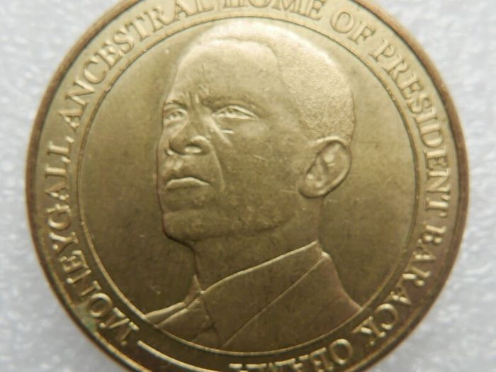 Hibernian Coin Barrack Obama Moneygall