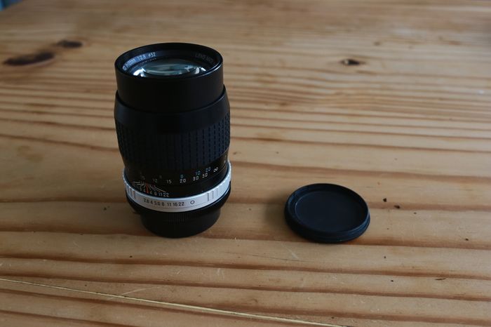 Hoya 135mm lens Canon FD Mount