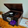 Victrola Empire 6-in-1 Record Player - Vinyl, CD, Cassette, Bluetooth + Original Box Image 3