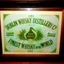 Vintage D.W.D. Dublin Whisky Distillery Framed Ad Image 3