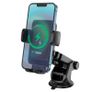 Car wireless charger S35 Smart alignment for dashboard and air outlet Image 5