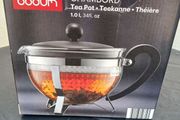 New BODUM Chambord 1 ltr Tea Pot