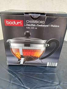 New BODUM Chambord 1 ltr Tea Pot