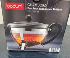 New BODUM Chambord 1 ltr Tea Pot