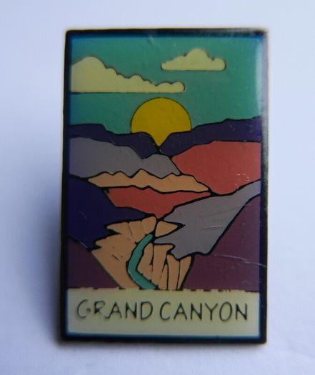 Vagabond  Grand Canyon National Park Enamel Pin