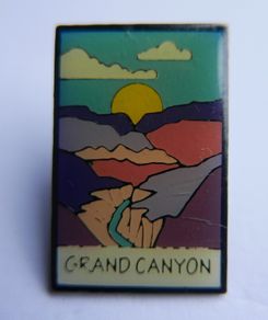 Vagabond  Grand Canyon National Park Enamel Pin