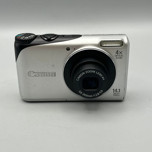 Canon PowerShot A2200 HD 14.1MP Digital Camera Silver and Black - Full Kit