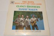 The Clancy Brothers And Tommy Makem The Boys Wont Leave The Girls Alone Uk Pressing 1963 Lp