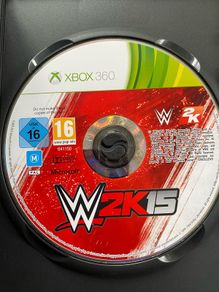 xbox 360 game: W2k15 - disc only - no box