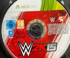 xbox 360 game: W2k15 - disc only - no box