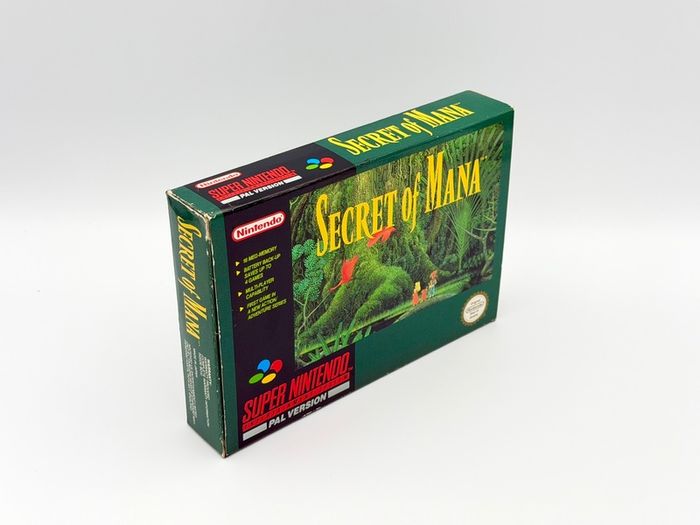 The Secret of Mana for Nintendo SNES - Boxed and Beautiful