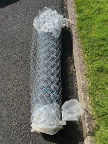 Roll of chain link fencing 5m approx