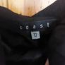 Coast black bandeau silk maxi dress  (free postage) Image 5