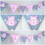 Eco-Friendly Personalised Cotton Bunting Made to Order Image 4