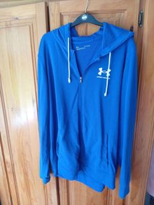 Under armour blue hoodie