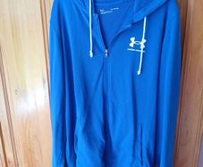 Under armour blue hoodie