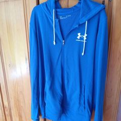 Under armour blue hoodie