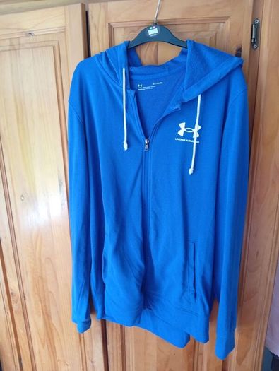 Under armour blue hoodie